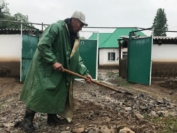 Селден зардап шеккен Елтай ауылында. Шымкент қаласы, Еңбекші ауданы, 14 мамыр 2020 жыл.